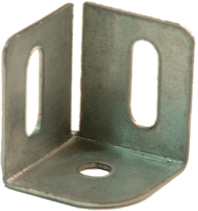 pie de hierro sencillo para estanteria metalica